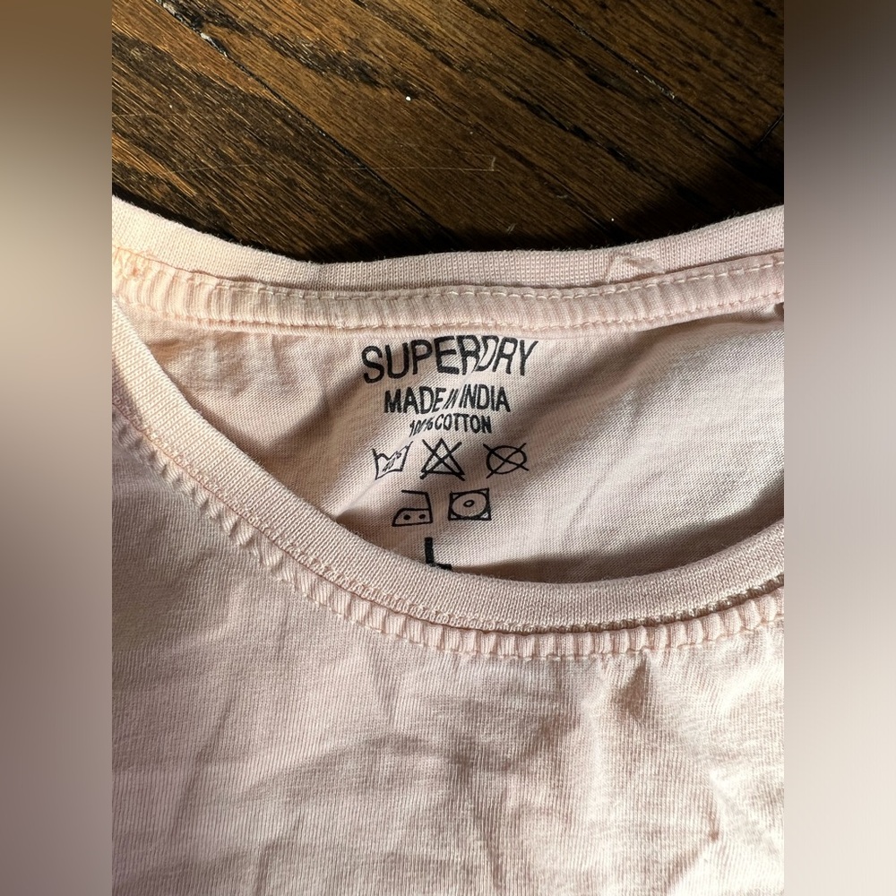 Cream, classic Super Dry T-shirt🎀